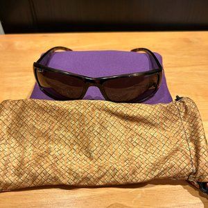Ray-Ban Sunglasses - RB4088 710/57 Dark Tortoise Frames and Polarized lenses